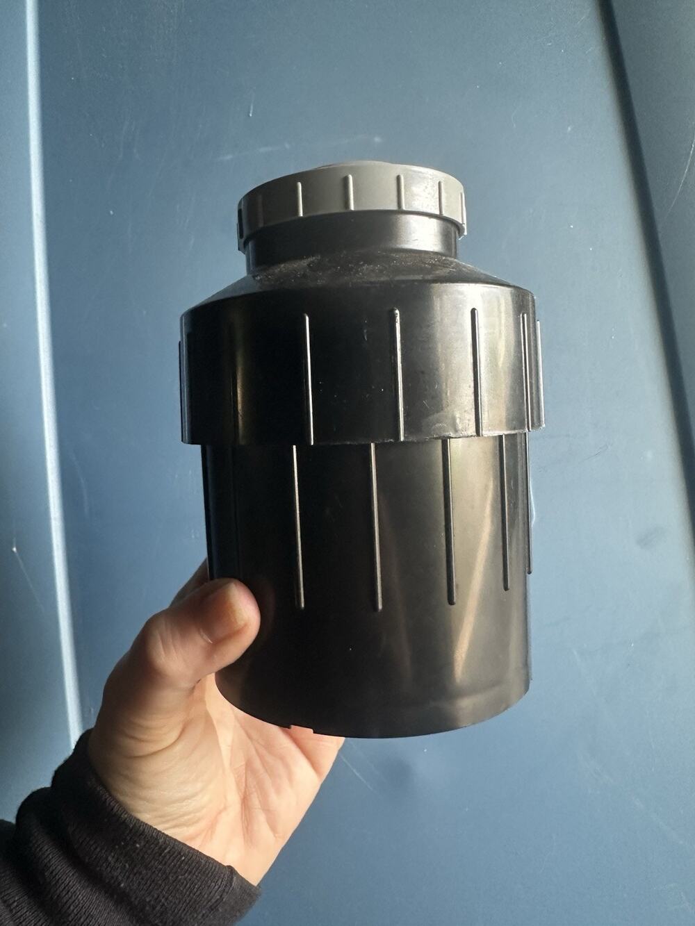 Universal Kustomatic Developing Tank w/ Lid for 35mm 120 127 620 828 Black